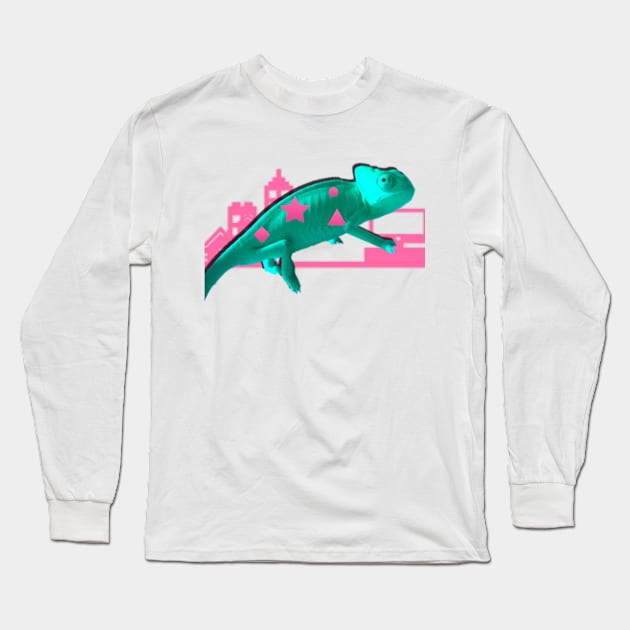 Chameleon Tech Long Sleeve T-Shirt by theillkind